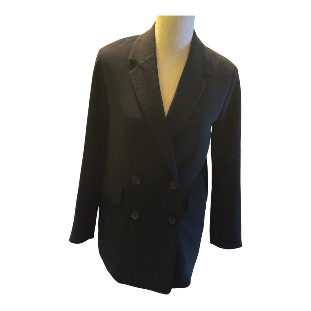 Wilfred navy double breasted blazer size xxs - Picture 4 of 15